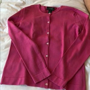 Lauren RL silk cardi